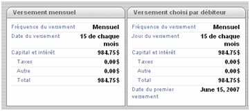 versement choisi par deb